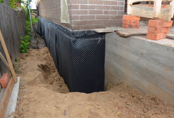Expert waterproofing evaluation at a The Plains, OH property